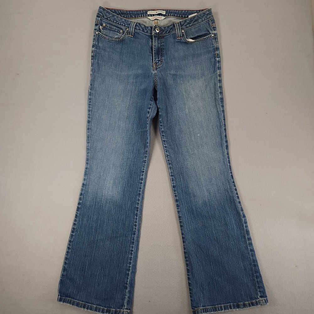 Vintage Tommy Hilfiger Women's Low Rise Bootcut Jeans size 12R Y2K 34x31